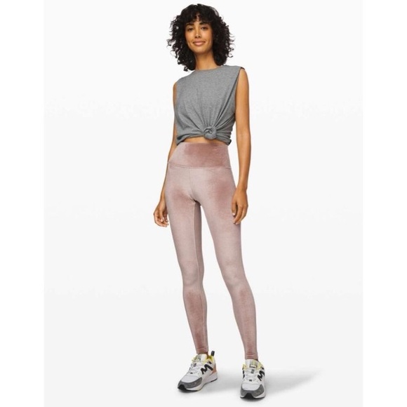 lululemon athletica Pants - Lululemon Velvet Pink Leggings